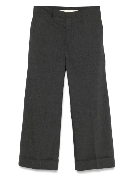 Pantaloni Random Identities de lână gri