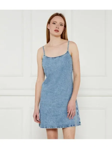 Calvin Klein Jeans De blugi rochie ICONIC albastru