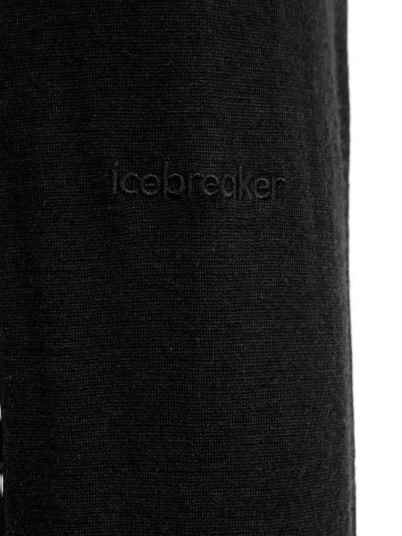 Lenjerie de corp termoactivă Icebreaker de lână negru