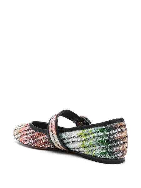 Gradient μπαλαρίνες Missoni μαύρο