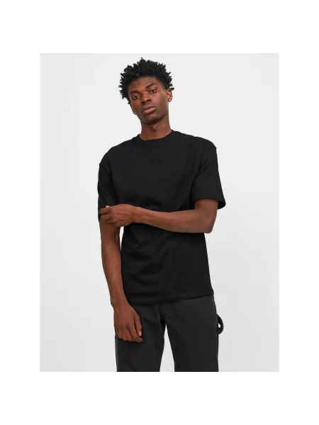 JACK & JONES Majica BRADLEY' crna