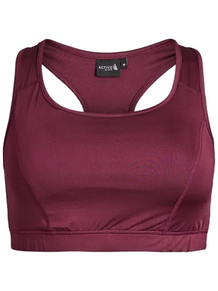 Active by Zizzi Sutien sport Adory vin roșu