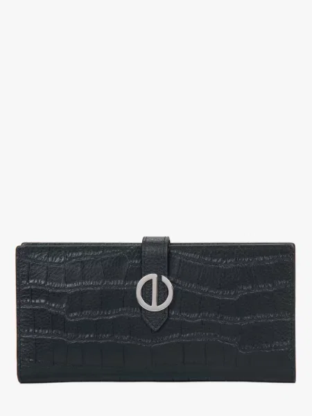 Estro Гаманець Шкіра чорний