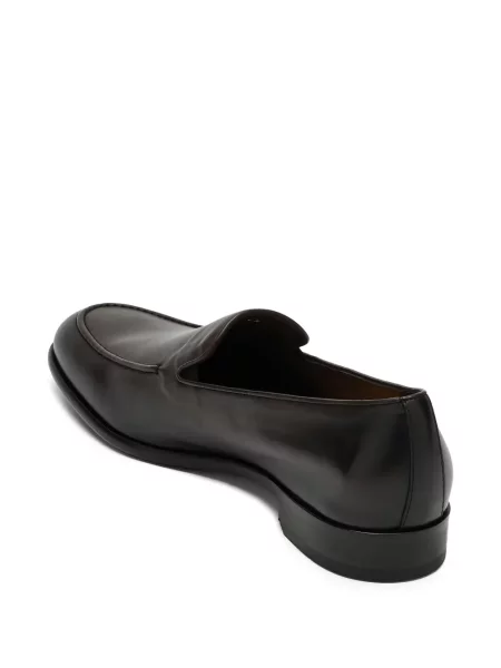 Pantofi loafer Doucal's din piele maro