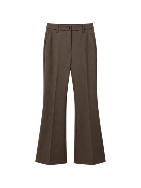 Pantaloni Nine In The Morning evazate maro