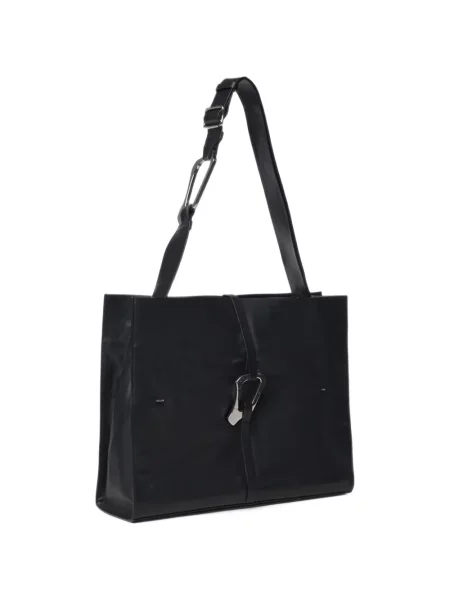 Kožená crossbody taška Heliot Emil černá