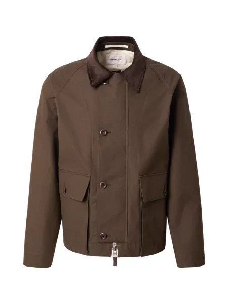 NORSE PROJECTS Geacă de primăvară-toamnă Holmen / închis maro