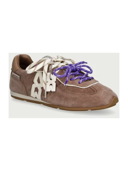 Nokwol Method Mushroom Suede sneakersy skórzane brązowe