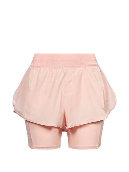 Sală de gimnastică pantaloni scurți Adidas By Stella Mccartney roz