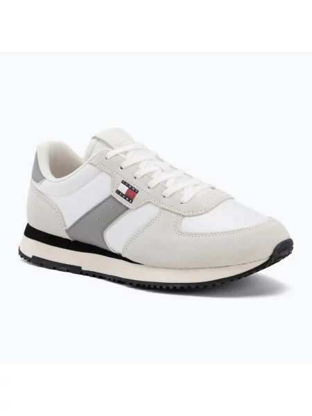Buty Tommy Jeans Eva Runner Mix ecru beżowe
