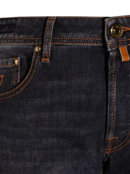 Skinny skinny džíny Jacob Cohen černé