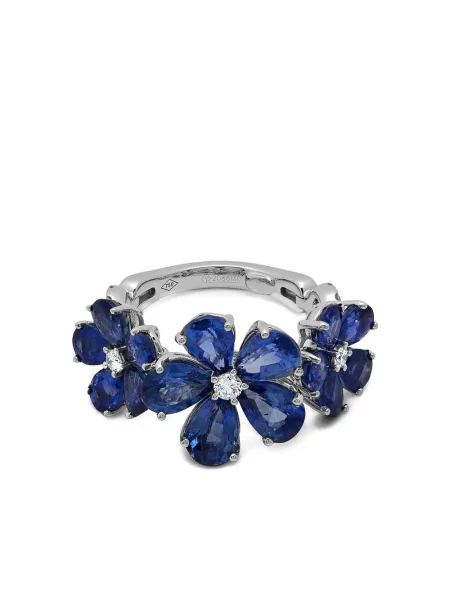 Inel Jewels Aficionado cu model floral alb