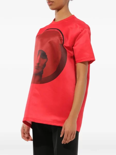 Tricou Givenchy cu imagine roșu