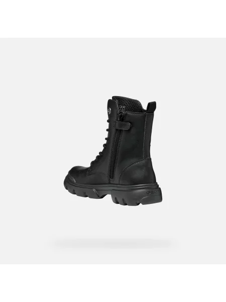 Buty do kostki dziecięce Geox czarne