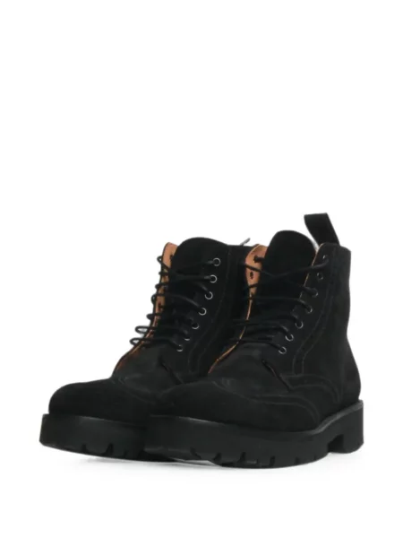 Cizme scurte Grenson din piele de căprioară negru