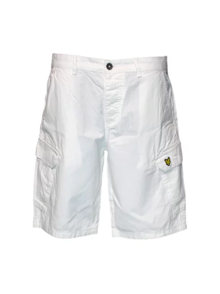 Bermudy Lyle & Scott białe