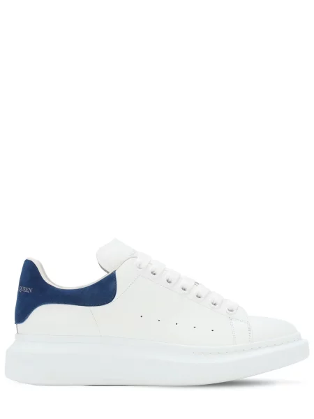 Kožené tenisky Alexander Mcqueen biela
