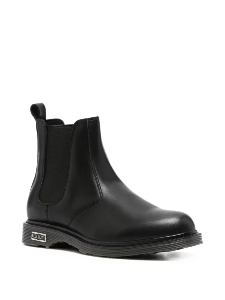 Botine chelsea Cult din piele negru