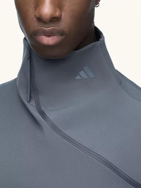 Adidas Bunda Přes Hlavu Adidas X Entire Studios Essentials šedá