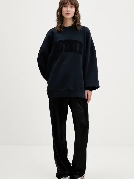 Rotate hanorac de bleumarin cu imprimeu