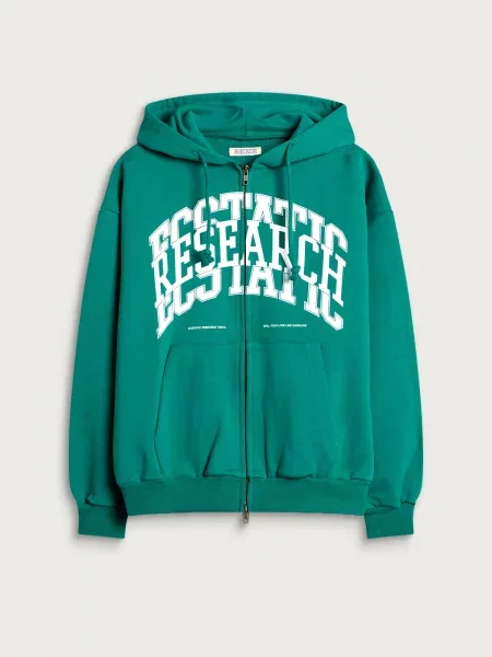 Bluza z kapturem Ecstatic Research zielona