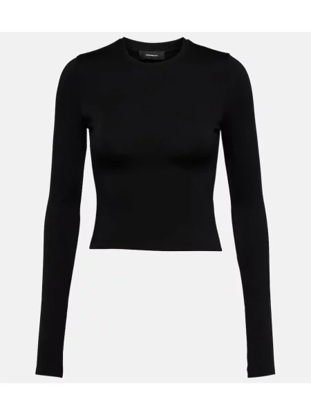 Top Wardrobe.nyc din jerseu negru