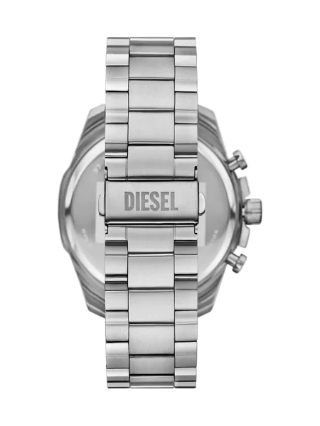 DIESEL Analógové hodinky MEGA CHIEF / strieborná čierna