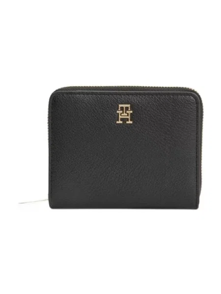 Tommy Hilfiger Pénztárca Th Icon Med Za W/Flap fekete