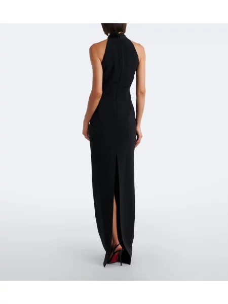 Rochie David Koma cu gât halter negru