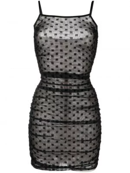 Rochie Misbhv cu volane negru