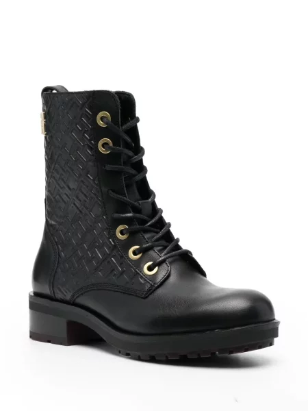 Baikeris auliniai batai Tommy Hilfiger juoda