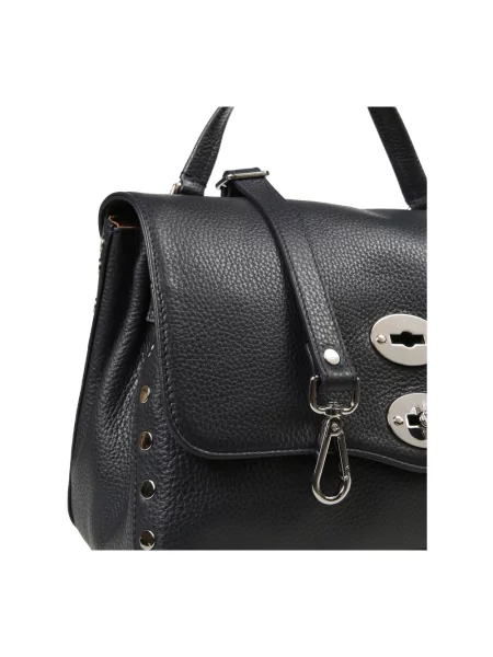 Torebka Zanellato koronkowa niebieska