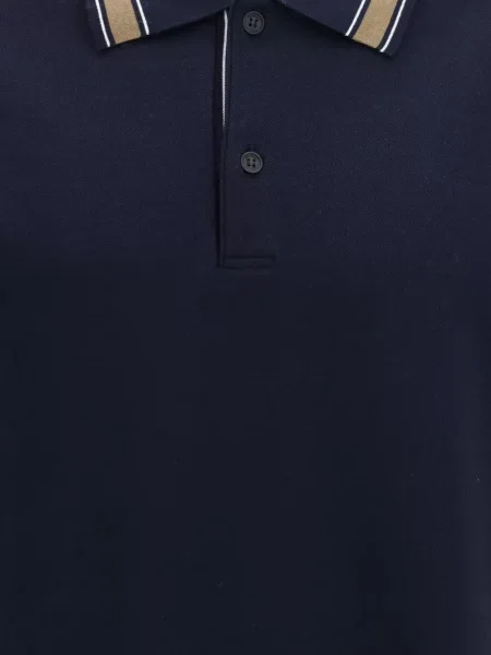 Scurt tricou polo Ferragamo albastru