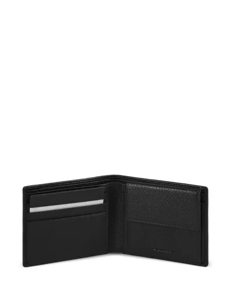 Portofel Piquadro cu autograf negru