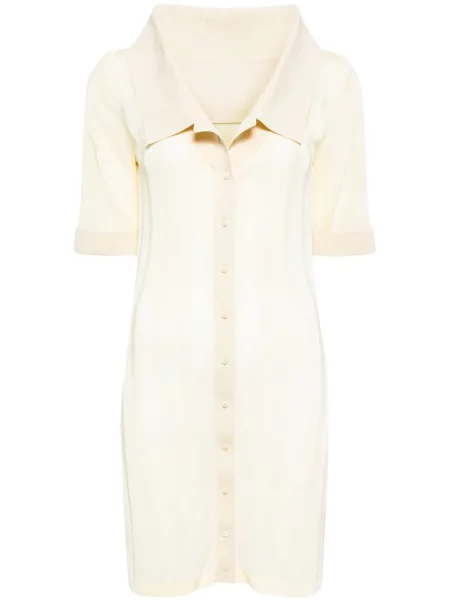 Rochie mini Jacquemus de costum galben
