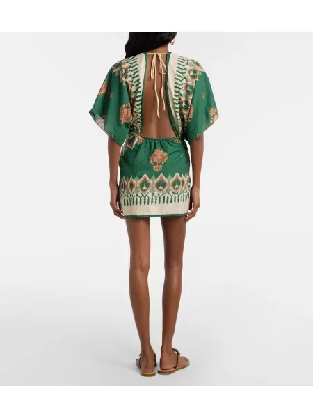 Rochie Johanna Ortiz cu imagine verde