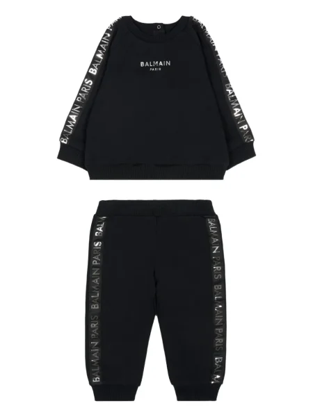 Komplet dresowy dziecięcy Balmain czarny