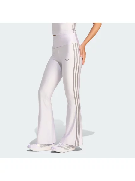 ADIDAS PERFORMANCE Športové nohavice Superstar / pastelovo fialová sivá