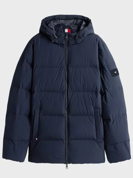 Пуховик Tommy Hilfiger синий