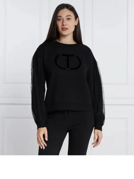 TWINSET Hanorac negru