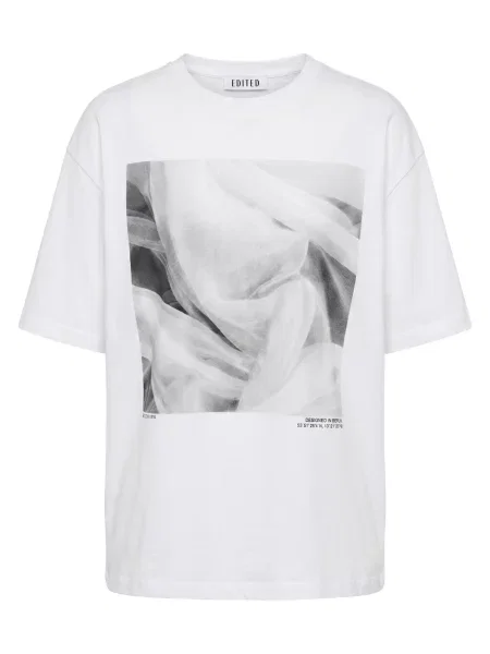 EDITED Tricou supradimensional Xia' alb