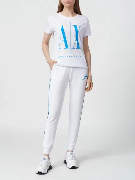 Спортивные штаны Armani Exchange белые