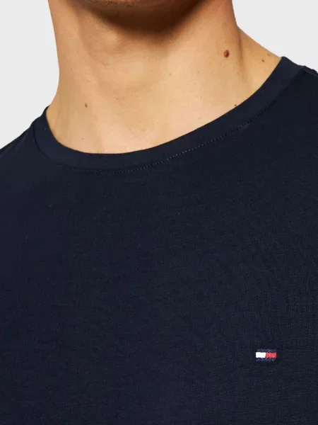 Стрейчевий лонгслів Tommy Hilfiger синій