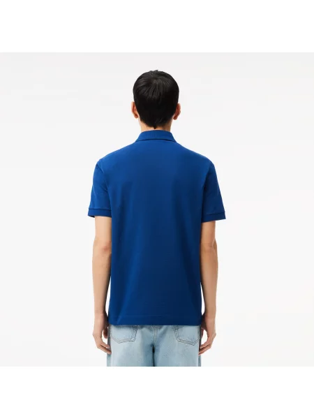 Поло Lacoste синее