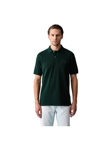 Koszulka polo Lacoste klasyczna zielona