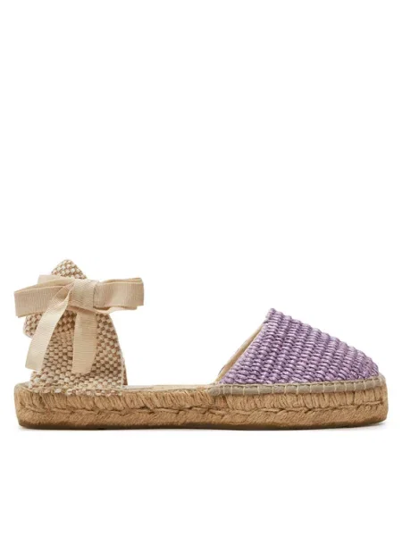 Manebi Espadrile Yucatan Flat Valenciana Espadrilles G P0 violet