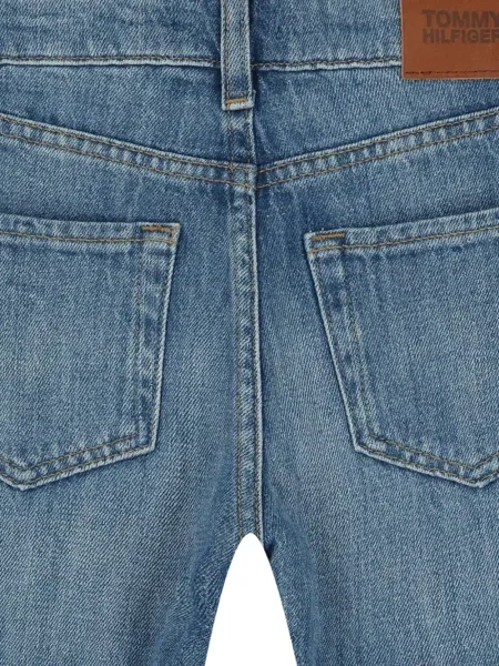 Dětské straight fit džíny Tommy Hilfiger modré