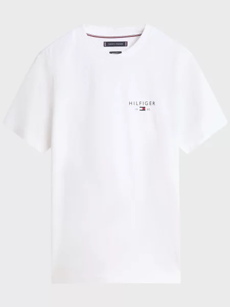 Маленька футболка Tommy Hilfiger біла