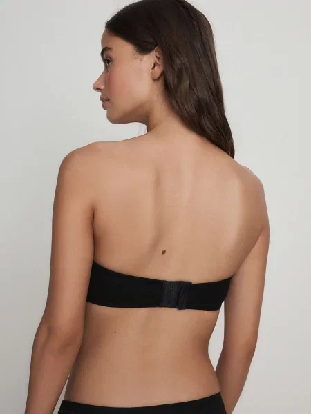 Next Sutien negru alb
