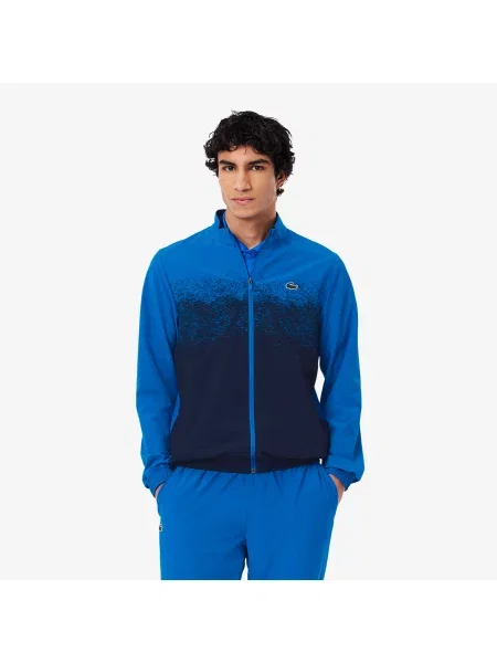 Lacoste Dres Tennis X Novak Djokovic niebieski